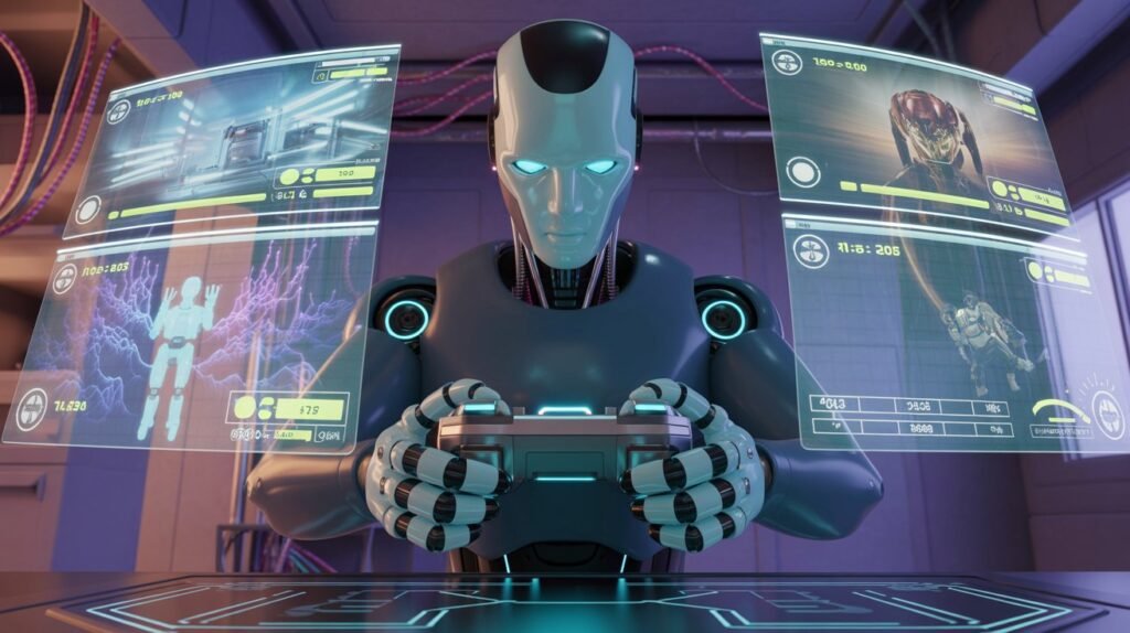 AI in gaming environment with smart NPCs